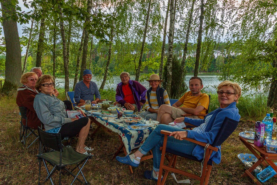 Żeglarze spotkani na Zalewie Koronowskim