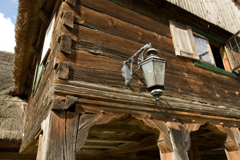 Chrystkowo - dom podcieniowy z 1770 roku 