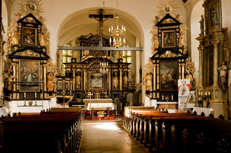 Kościół w Topolnie, gmina: Dobrcz, powiat bydgoski 